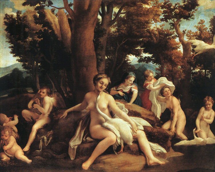 Correggio Leda1