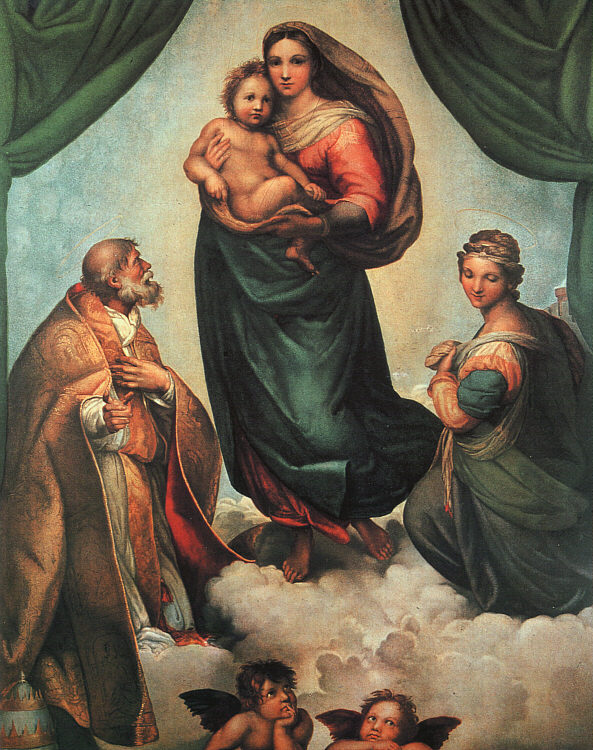 Raphael The Sistine Madonna