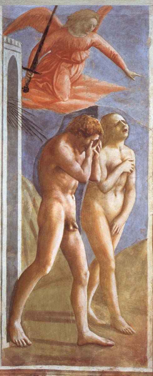 MASACCIO Verdrijving from the paradise