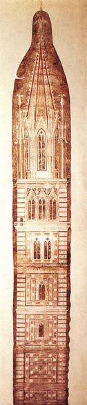 Giotto Design sketch for the Campanile