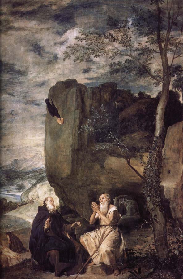 Velasquez Abbot and hermit Paulo