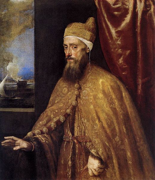 Titian Portrait of the Doge Francesco Venier