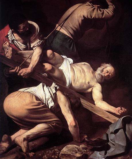 Caravaggio Crucifiction of St. Peter