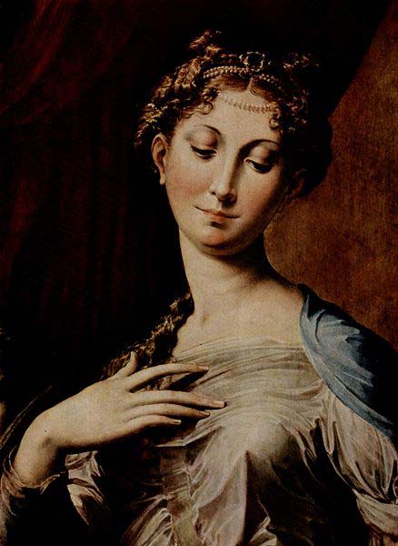 PARMIGIANINO Madonna mit dem langen Hals