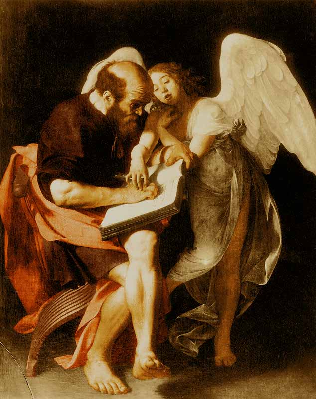 Caravaggio Saint Matthew and the Angel