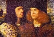 CARIANI Portrait of Two Young Men fd Spain oil painting reproduction