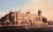 Canaletto Warwick Castle: the South Front df Germany oil painting reproduction