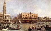 Canaletto Palazzo Ducale and the Piazza di San Marco Sweden oil painting reproduction