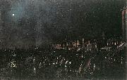 Canaletto La Vigilia di Santa Marta f France oil painting reproduction