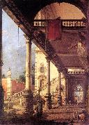 Canaletto Perspective fg Sweden oil painting reproduction