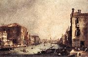 Canaletto Rio dei Mendicanti: Looking South France oil painting reproduction