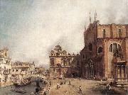 Canaletto Santi Giovanni e Paolo and the Scuola di San Marco fdg France oil painting reproduction