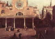 Canaletto San Giacomo di Rialto (detail) kkj France oil painting reproduction