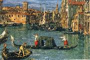 Canaletto, The Grand Canal and the Church of the Salute (detail) ffg