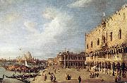Canaletto View of the Ducal Palace f Germany oil painting reproduction