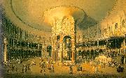 Canaletto Ranelagh, the Interior of the Rotunda Sweden oil painting reproduction