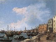Canaletto The Riva degli Schiavoni f France oil painting reproduction