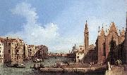 Canaletto Grand Canal: from Santa Maria della Carit to the Bacino di San Marco d France oil painting reproduction
