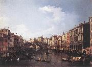 Canaletto The Rialto Bridge from the South fdg Spain oil painting reproduction