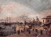 Canaletto Entrance to the Grand Canal: from the West End of the Molo  dd Sweden oil painting reproduction
