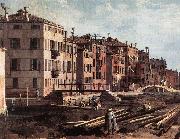 Canaletto, View of San Giuseppe di Castello (detail) f