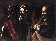 Caravaggio The Denial of St Peter dfg France oil painting reproduction