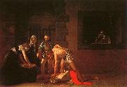Caravaggio The Beheading of the Baptist France oil painting reproduction