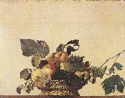 Caravaggio Basket of Fruit df France oil painting reproduction
