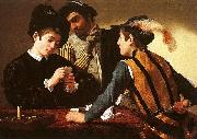 Caravaggio The Cardsharps Sweden oil painting reproduction