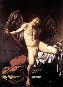 Caravaggio Amor Victorious dsf Sweden oil painting reproduction