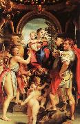 Correggio Madonna with St.George oil painting artist
