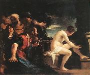 GUERCINO Susanna and the Elders kyh Spain oil painting reproduction