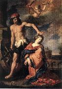 GUERCINO Martyrdom of St Catherine sdg Germany oil painting reproduction
