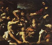 GUERCINO Raising of Lazarus hjf France oil painting reproduction