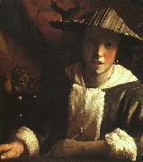 JanVermeer Woman Holding a Balance USA oil painting reproduction