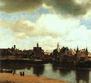 JanVermeer View of Delft France oil painting reproduction