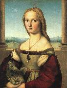 Raphael The Woman with the Unicorn Sweden oil painting reproduction