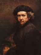 Rembrandt Self Portrait dfgddd Sweden oil painting reproduction