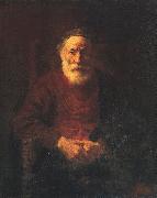 Rembrandt Portrait of an Old Jewish Man USA oil painting reproduction