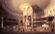 Canaletto London: Ranelagh, Interior of the Rotunda vf France oil painting reproduction