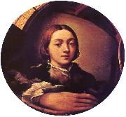 PARMIGIANINO Self-portrait in a Convex Mirror a Germany oil painting reproduction