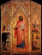 Orcagna Saint Matthew and scenes from his Life USA oil painting reproduction