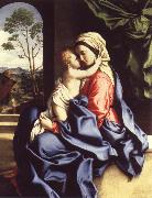 SASSOFERRATO The Virgin and Child Embracing Germany oil painting reproduction
