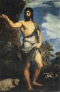Titian St John the Baptist France oil painting reproduction