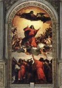 Titian Assumption of the Virgin Spain oil painting reproduction