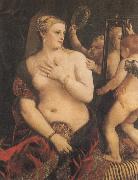 Titian Venus and kewpie France oil painting reproduction