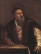 Titian Self-Portrait Spain oil painting reproduction
