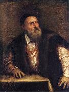 Titian Self portrait. oil painting artist