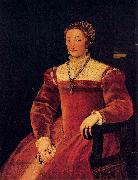 Titian Giulia Varano, Duchess of Urbino oil painting artist
