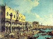 Canaletto Riva degli Schiavoni- Looking East Germany oil painting reproduction